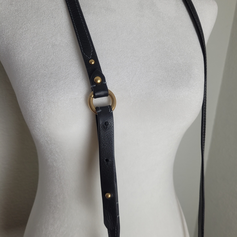 Juicy Couture Black Crossbody Bag with Gold Accents - Picture 6 of 13
